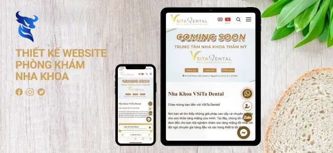 Thiết kế website nha khoa chuẩn SEO chuyên nghiệp, hiện đại