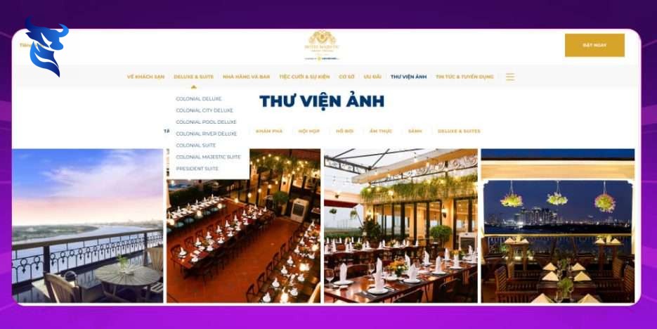 Thiết kế website khách sạn – resort – khu nghỉ dưỡng hiện đại chuẩn SEO