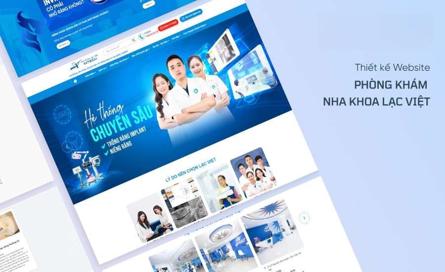 Thiết kế website bệnh viện và phòng khám trọn gói chuyên nghiệp