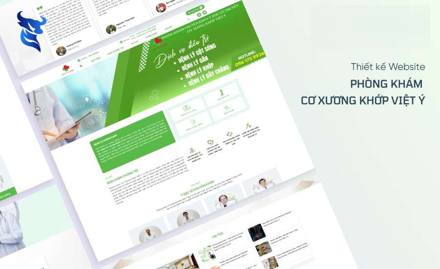 Thiết kế website bệnh viện và phòng khám trọn gói chuyên nghiệp