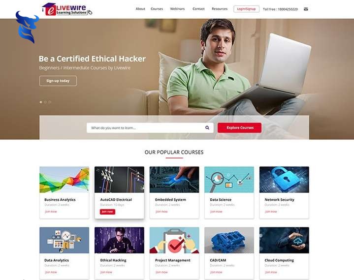 Thiết kế website dạy học trực tuyến chất lượng chuyên nghiệp