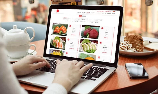 Thiết kế website nhà hàng, ẩm thực chuyên nghiệp và ấn tượng thu hút khách hàng