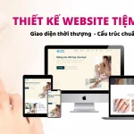 Thiết kế Website cho tiệm Nail, Spa tại Canada