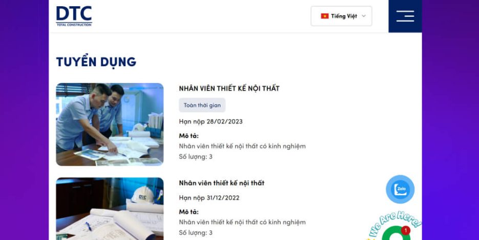 Thiết Kế Website Ngành Xây Dựng Chuyên Nghiệp, Uy Tín Nhất