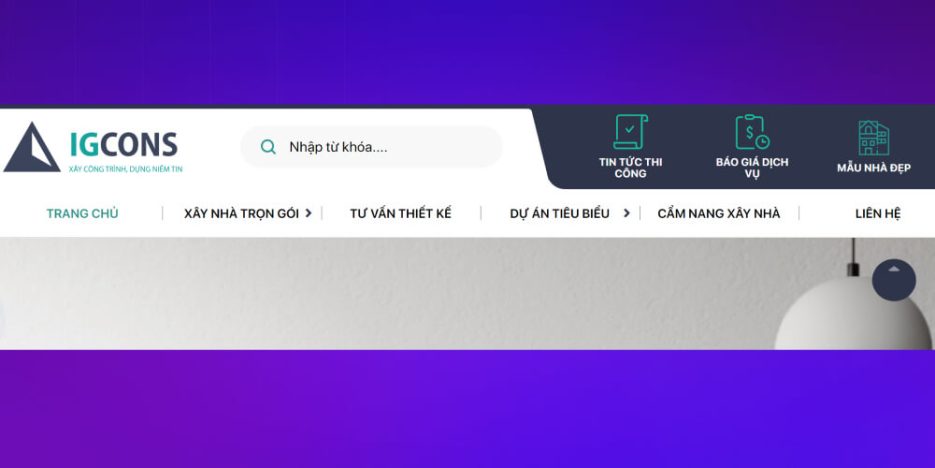 Thiết Kế Website Ngành Xây Dựng Chuyên Nghiệp, Uy Tín Nhất