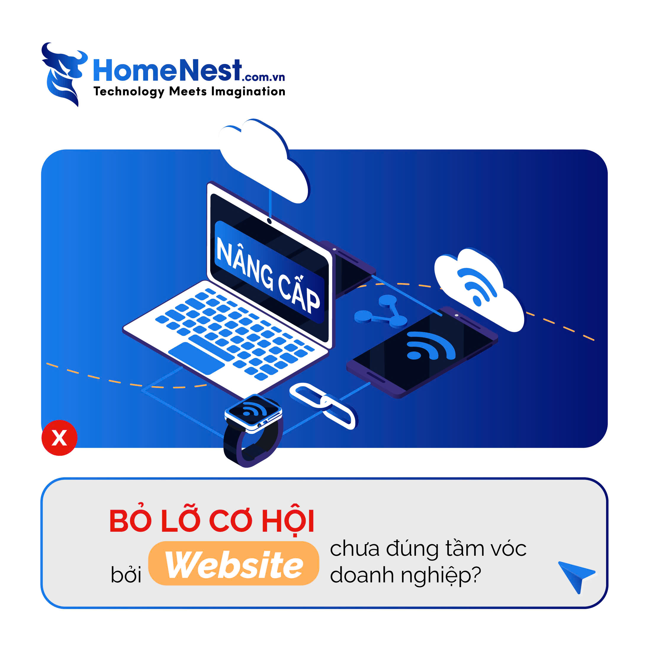 thiết kế website homenest