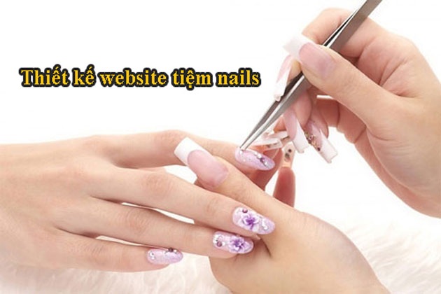 Thiết kế Website cho tiệm Nail, Spa tại Canada