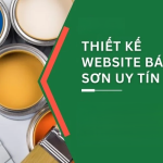 Dịch vụ thiết kế website bán sơn chuyên nghiệp hiện đại