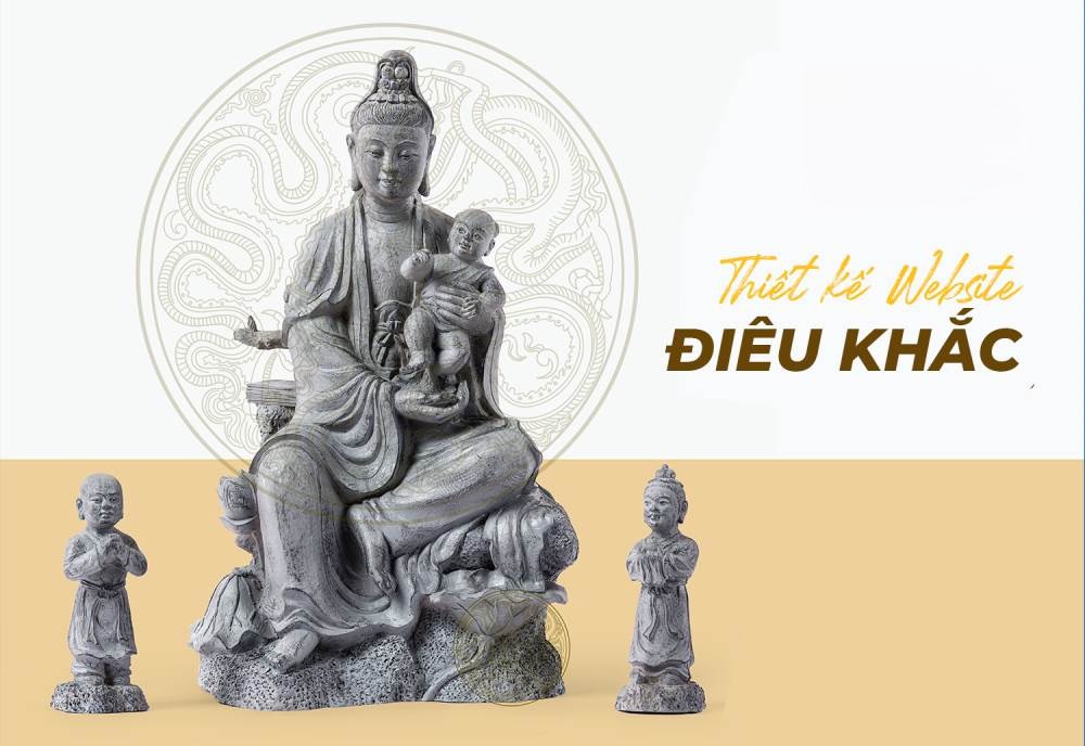 Thiết kế website điêu khắc đẹp mắt – sang trọng – chuyên nghiệp