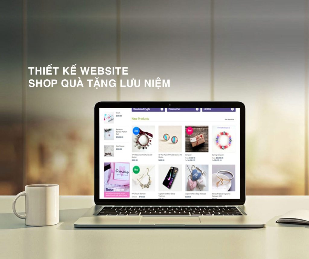 Thiết kế website quà tặng đẹp giá rẻ chuyên nghiệp chuẩn seo