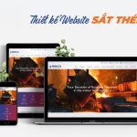 Thiết kế website bán sắt thép vật liệu xây dựng hiện đại chuẩn seo