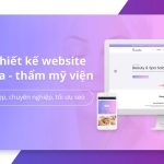 Thiết Kế Website Spa Thẩm Mỹ Viện Ấn Tượng Chuẩn SEO Dẫn Đầu Xu Hướng