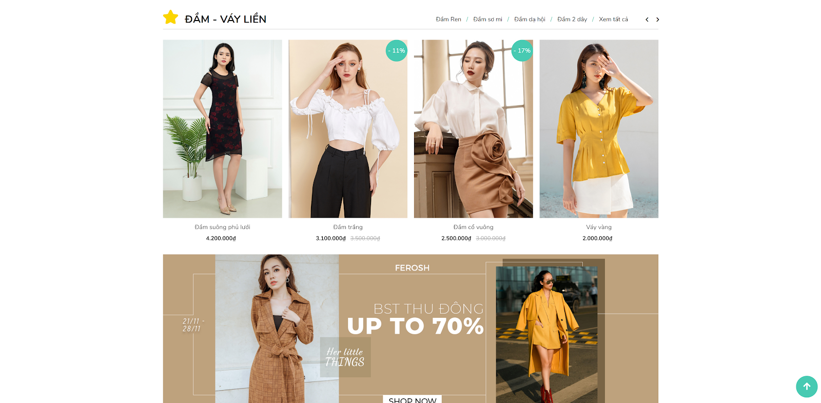 Thiết kế website thời trang online chuẩn SEO