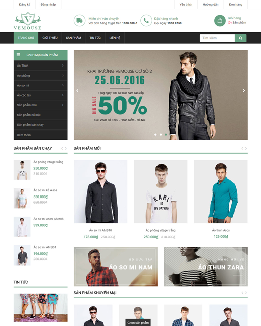 Thiết kế website thời trang online chuẩn SEO