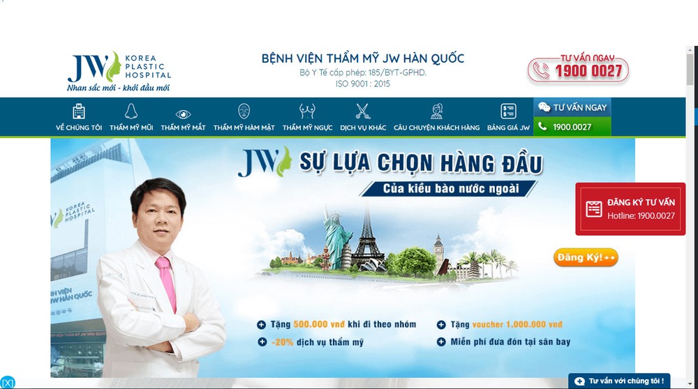 Thiết kế website bệnh viện, phòng khám, cơ sở y tế hiện đại và chuyên nghiệp
