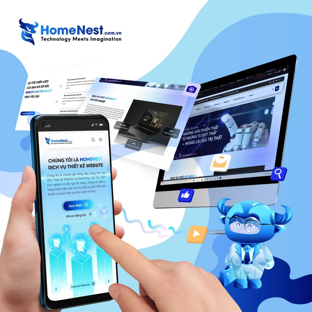 Thiết Kế Website Bán Máy Tính, Laptop Chuyên Nghiệp, Hiện Đại