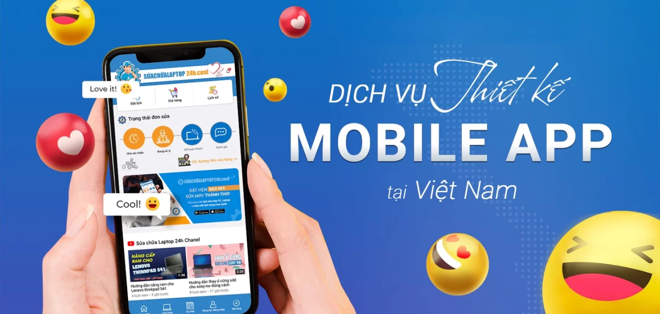 Thiết kế Website, App tại TP Hồ Chí Minh