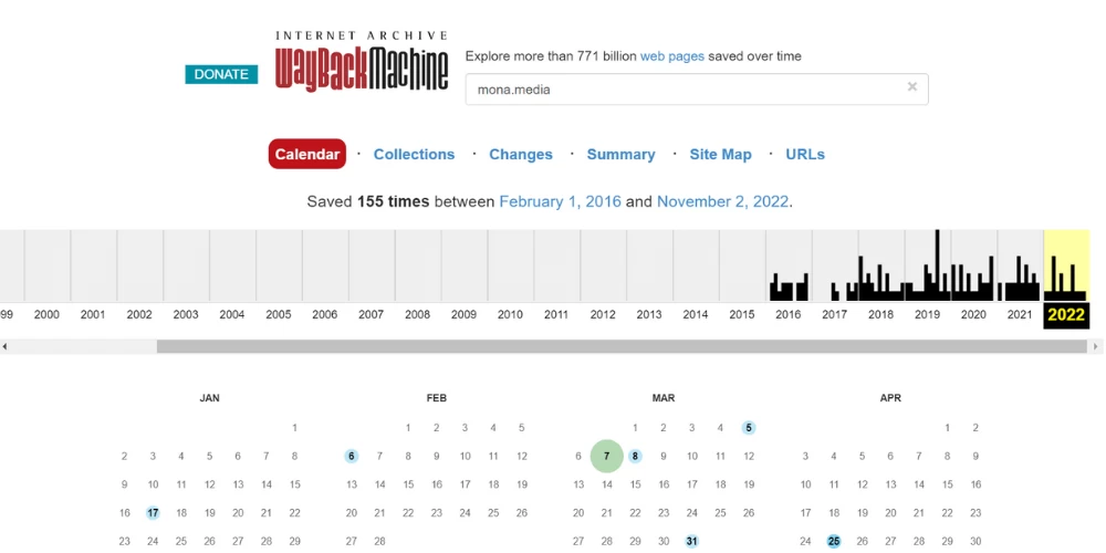 Tối ưu chiến lược SEO với Wayback Machine chỉ trong vài bước