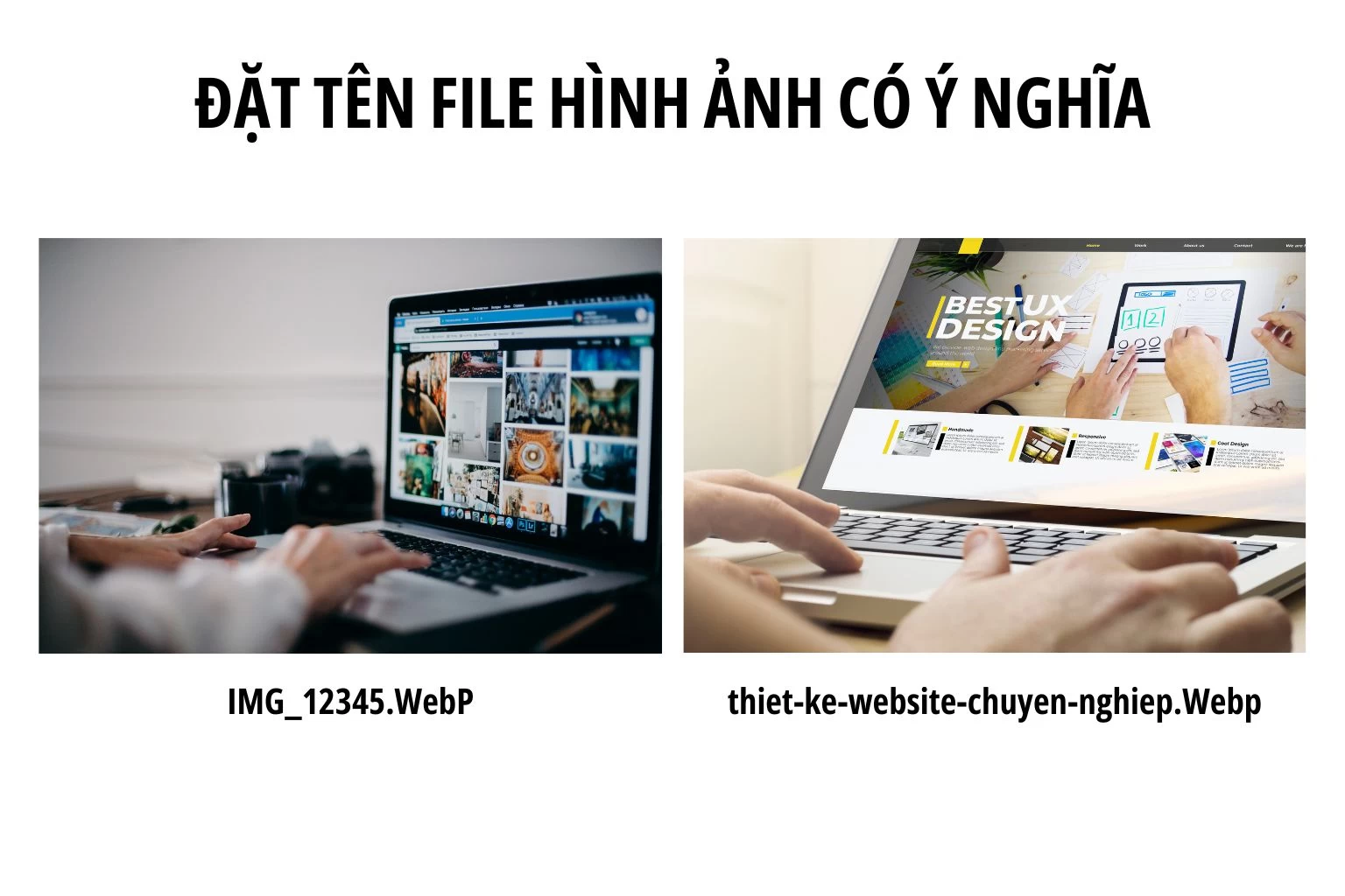 Đặt tên file hình ảnh có ý nghĩa