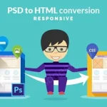 Dịch Vụ Cắt HTML/CSS từ File PSD photoshop