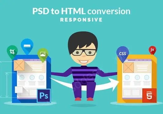 Dịch Vụ Cắt HTML/CSS từ File PSD photoshop