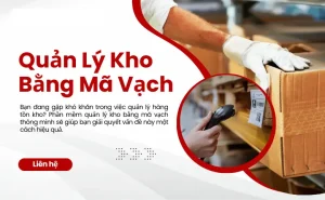 Phần mềm quản lý kho thông minh bằng mã vạch barcode và qr code