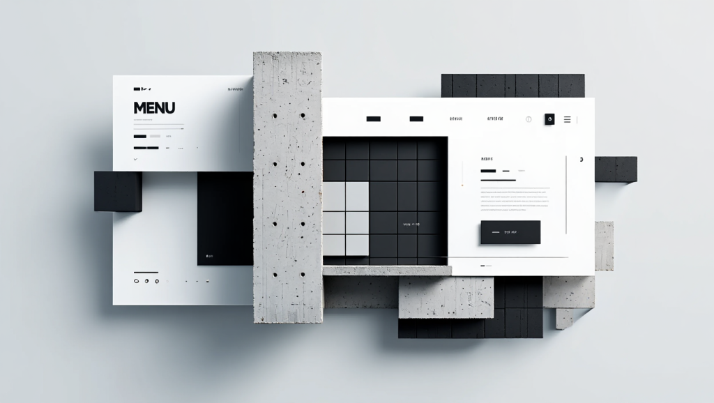 Thiết kế website theo phong cách Brutalism