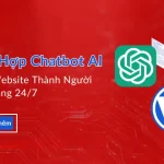 Tích Hợp Chatbot AI – Biến Website Thành Nhân Viên Bán Hàng 24/7