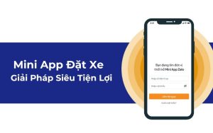 Mini app đặt xe