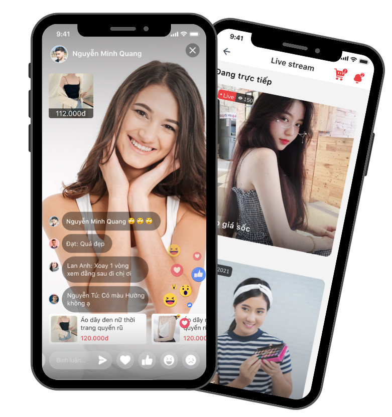 Thiết kế App Live Stream