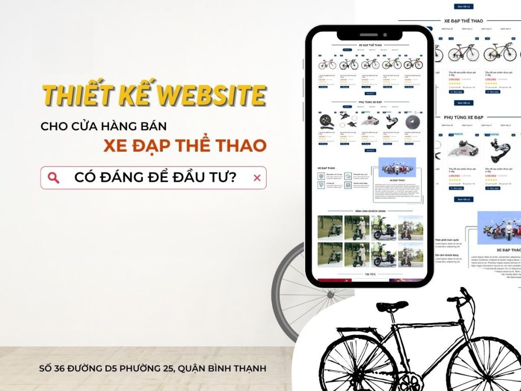 Thiết Kế Website Bán Xe Đạp Địa Hình Chuyên Nghiệp, Chuẩn SEO