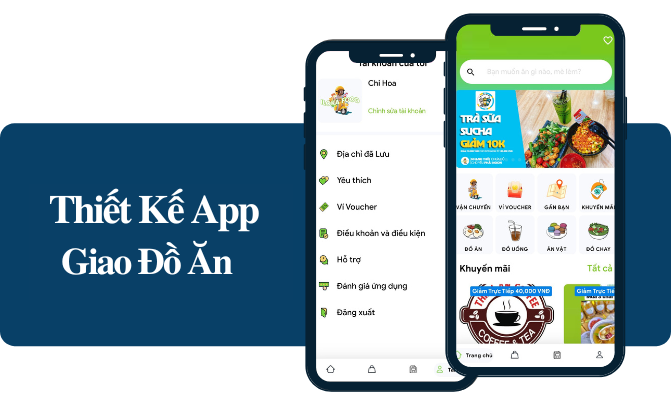 Thiết kế app giao đồ ăn