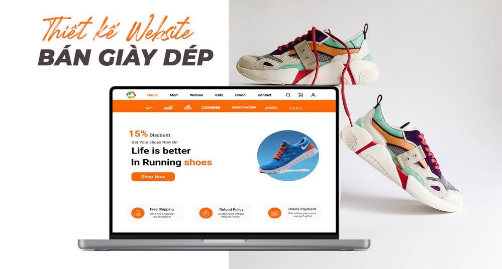 Thiết Kế Website Bán Giày Dép Chuẩn SEO – Tăng Doanh Thu Bền Vững 1 Thiết kế website bán giày dép chuẩn seo – tăng doanh thu bền vững