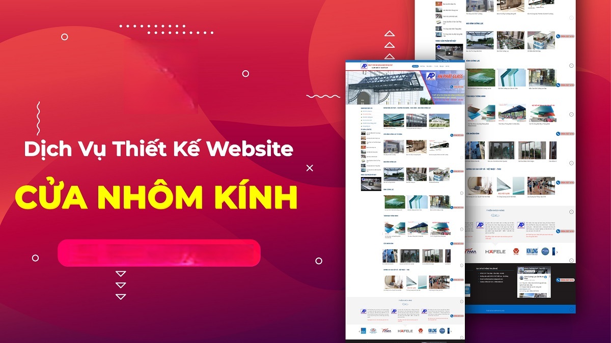 Thiết kế website nhôm kính chuẩn seo – tăng tốc lên top google