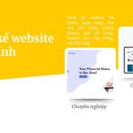 Thiết kế website tài chính – ngân hàng chuẩn chuyên nghiệp, bảo mật tối ưu