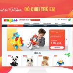 Thiết Kế Website Bán Đồ Chơi Trẻ Em Chuyên Nghiệp, Chuẩn SEO