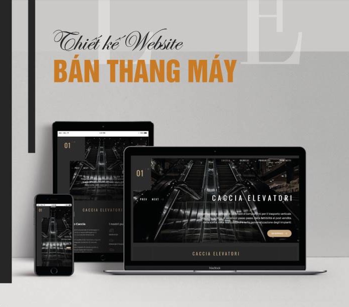 Thiết Kế Website Bán Hàng Thang Máy Chuyên Nghiệp
