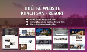 Thiết kế website khách sạn
