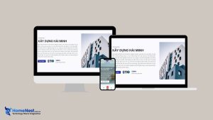 Website xây dựng thiết bị điện hải minh