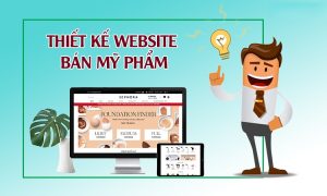 Thiết kế website mỹ phẩm