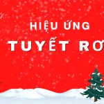 Cách tạo hiệu ứng tuyết rơi giáng sinh cho Website